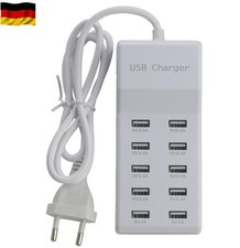 10 Fach USB Schnellladestation