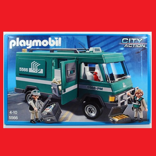 Playmobil city geldtransporter - city,