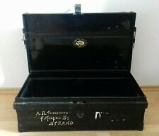 Antike WWI Seemannskiste Jones Brothers & Co Wolverhampton, sehr selten! 