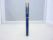 PARKER Rollerball Sonnet Lack Blau marmoriert/Gold inkl. Parker Box + neue Mine.