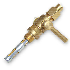 1/4 Zoll Benzin Gas Kraftstoffhahn Benzinhahn für Norton Triumph Bsa Messing ...