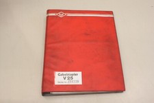 CASE Gabelstapler V 20-30 Ersatzteileliste Ersatzteilekatalog 250106