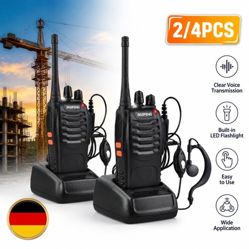 Baofeng walkie talkie - 2/4x,