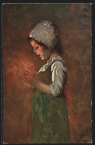 Künstler hermann kaulbach - künstler-ak,