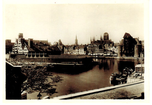 Postkarte danzig - -,