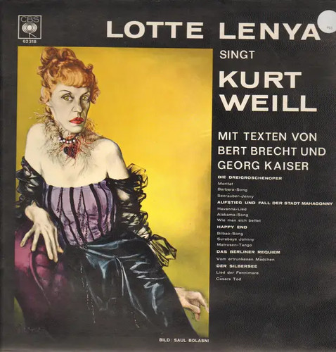 Lotte lenya singt - lotte,