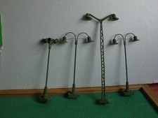 PIKO  --  HO  - 4 Stück  Modellbahnlampen  1:87