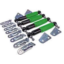 Tandem Rad Stoßdämpfer Set grün bis 900kg für PKW Anhänger