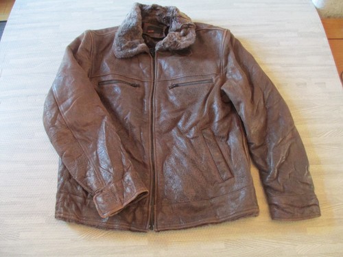 Zara man lederjacke - zara, xl