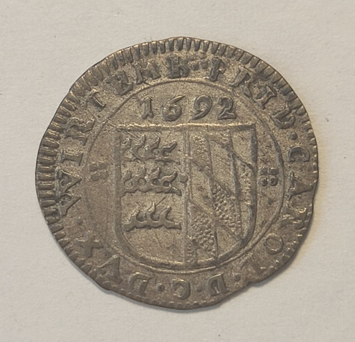 Württemberg alte münze - württemberg, 1