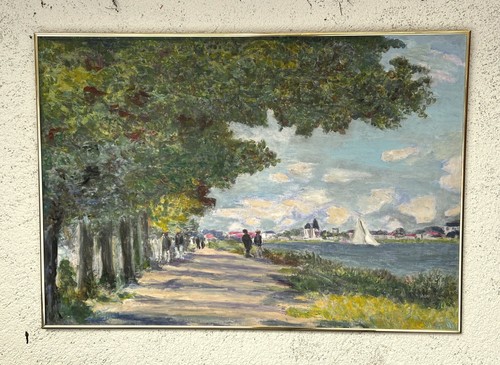 Nach claude monet die seine - claude,