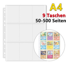 500 seiten sammelkarten - 500,