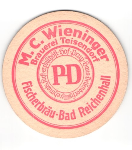 Bierdeckel wieninger - m., c.