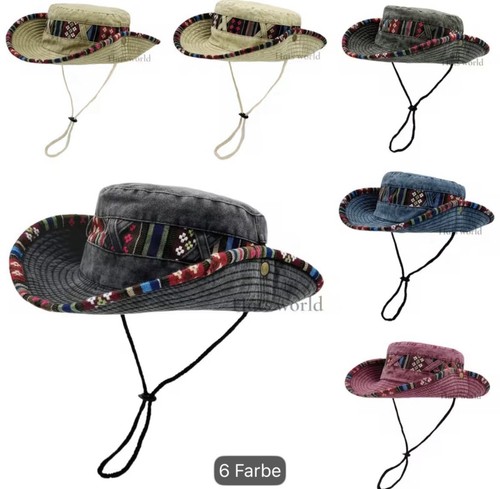 Retro herren sonnenhut bucket - retro,