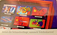 PD 6/97 - Telefonkarte, Sammlungsauflösung, TK,  Rettet Schmetterlinge