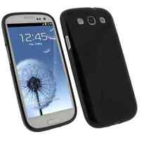 Schutzhülle Silikon Case SAMSUNG GALAXY S3 i9300 TPU Hülle SIII NEU SCHWARZ