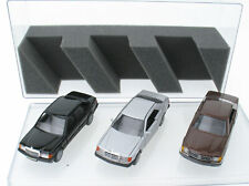 3x Mercedes-Benz - Cursor 1182, NZG 282, Conrad 1504  SEC 300 CE 190 - 1:35 W201