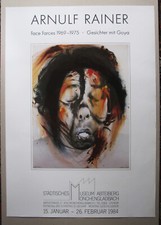 ARNULF RAINER .  PLAKAT  