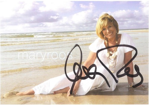 Mary roos originalautogramm - mary,