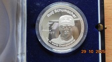 Medaille FIA 25 Euro Silber Ralf Schuhmacher 1997