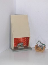 offener alter Kamin mit