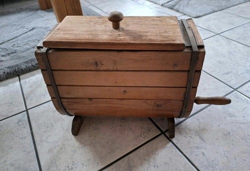 Butterfass alt holz ca - butterfass,, alt,