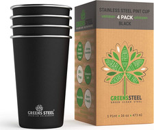 Stainless Steel Cups - 16 oz