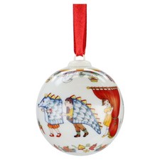 Weihnachtskugel 2013 - Ritterspiele Hutschenreuther Weihnachtsartikel Weihnachts