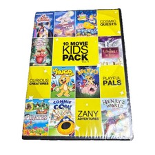 10 Movie Kids Pack DVD Set New