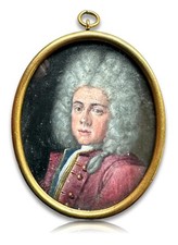 Miniatur Lupenmalerei um 1720