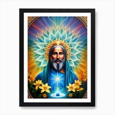 Weihnachtsmann 2 Kunstdruck