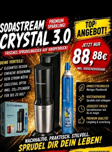 Sodastream wassersprudler - sodastream,