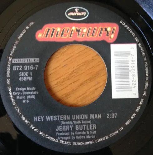 Jerry butler hey - hey, western