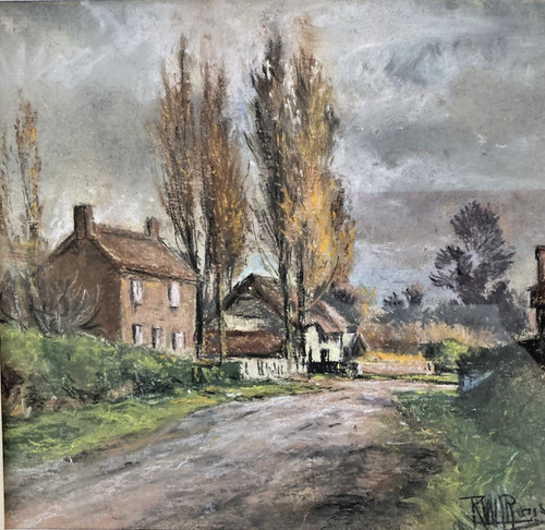 Vintage englisches landhaus - vintage,