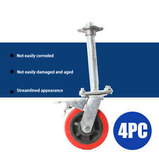 4x Gerüstrollen Set 150mm