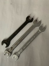 3x Doppelmaulschlüssel SW