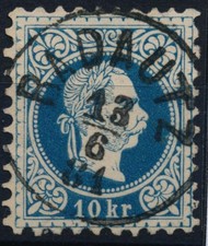 ÖSTERREICH 1867 10kr, RADAUTZ