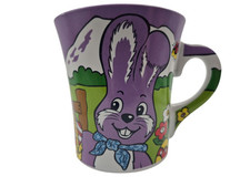 Milka Tasse Osterhase Sammeltasse Becher Edition 5 lila Kaffee Tee Kakao