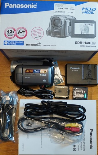 Panasonic sdr h40 - sdr-h40, hdd