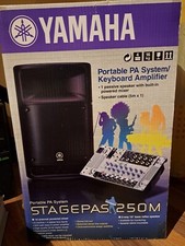 Yamaha Portable PA System Stagepas 250m Keyboard Amplifer. Mit Ständer und Kabel