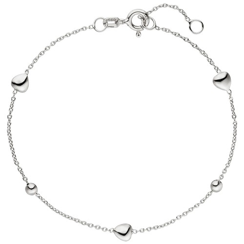 Armband herz kugel 925 - armband,