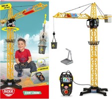 Dickie Toys 203462411 – Kran mit Fernbedienung / Seilwinde 100 cm