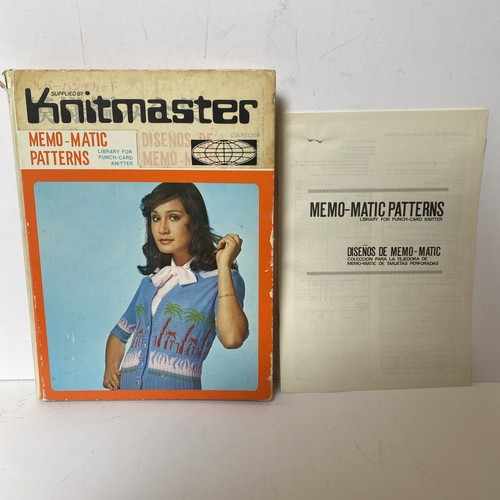 Knitmaster punch card pattern