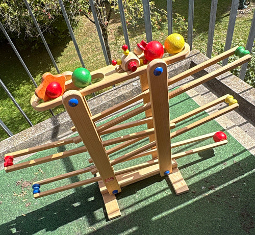Holz kugelbahn kugel - holz-kugelbahn, kugel-rennbahn