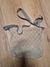 Coole  maritime Tasche   mit Anker   beige/grau   ** Lamezan  **  32 x 29cm