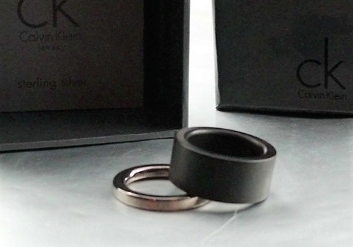 Ck18 calvin klein ring 2 - ring, e