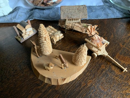 Konvolut krippe holz - krippe,