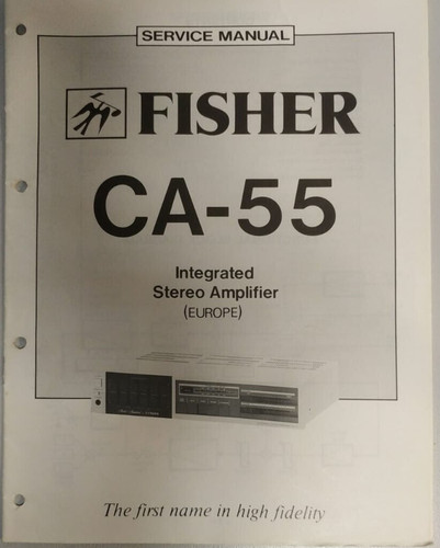 Fisher service manual - fisher,