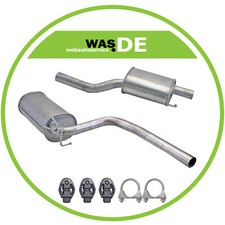 Komplette Auspuffanlage ab Kat