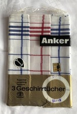 2 x 3 Geschirrtücher Anker